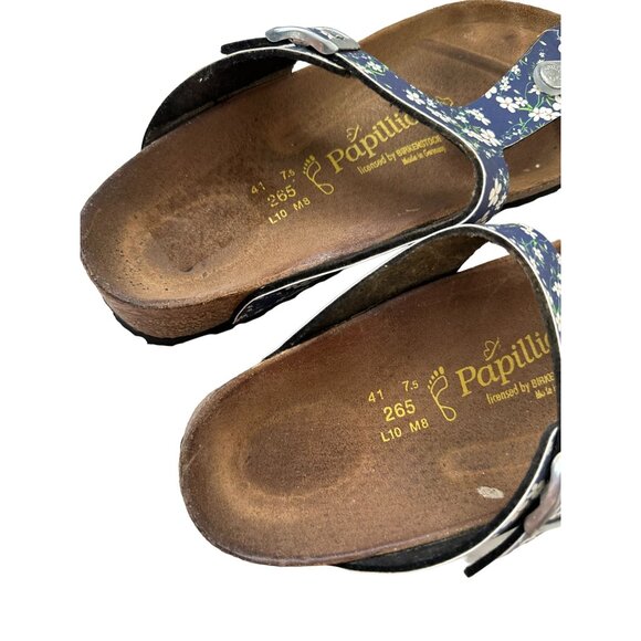 Papillio Blue Floral Sandals - Picture 5 of 6